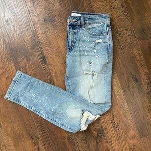KanCan Dark Blue Distressed Jeans